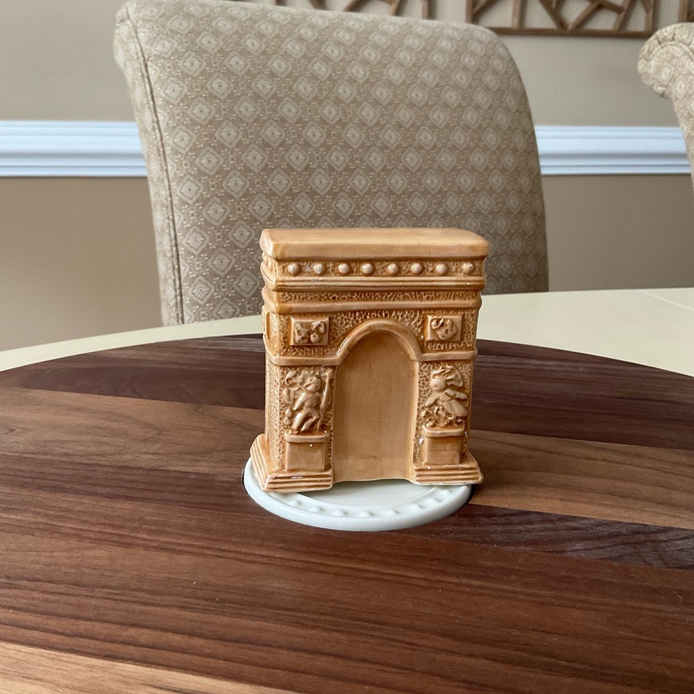 Paris France Arc de Triomphe Platter Decoration 🇫🇷 - Picture 2 of 6